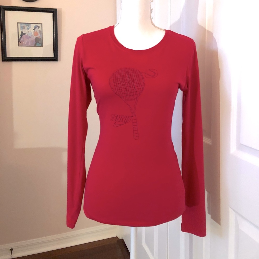 Nike Long Sleeve Tennis Shirt SZ S